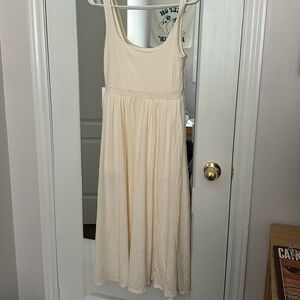 Wilfred Market Midi Babydoll Dress